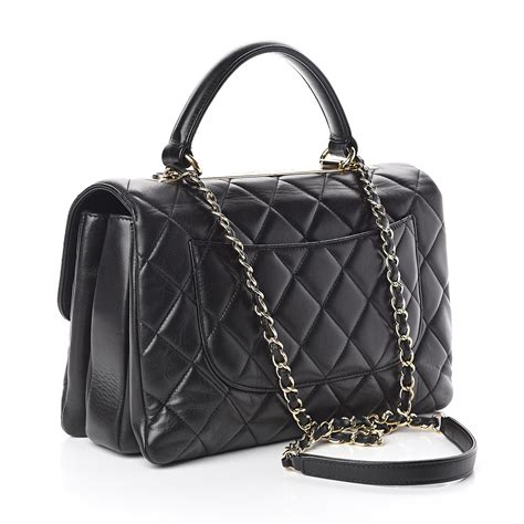 black lambskin chanel bag|chanel lambskin medium flap bag.